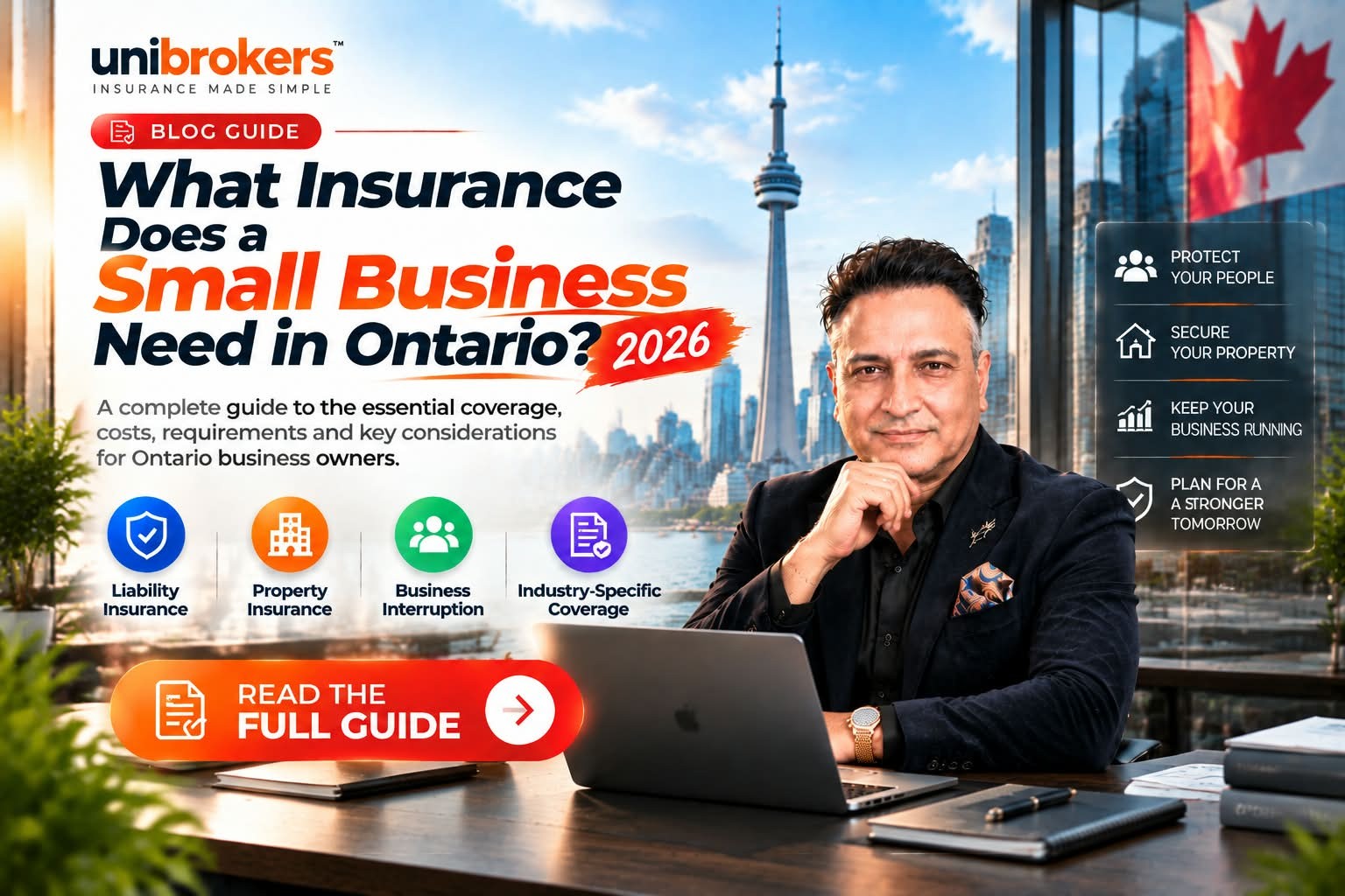 what insurance does a small business need in Ontario